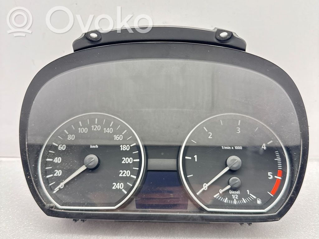 BMW 1 E81 E87 Speedometer (instrument cluster) 