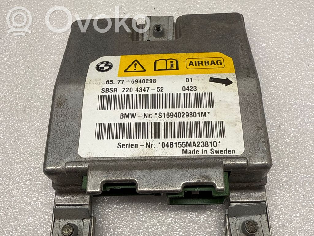 Module de contrôle airbag   6940298,220434752,S1694029801M,04B155AA23810