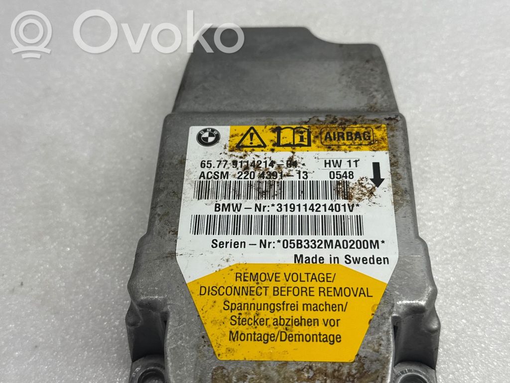 BMW 5 E60 E61 Airbag control unit/module 