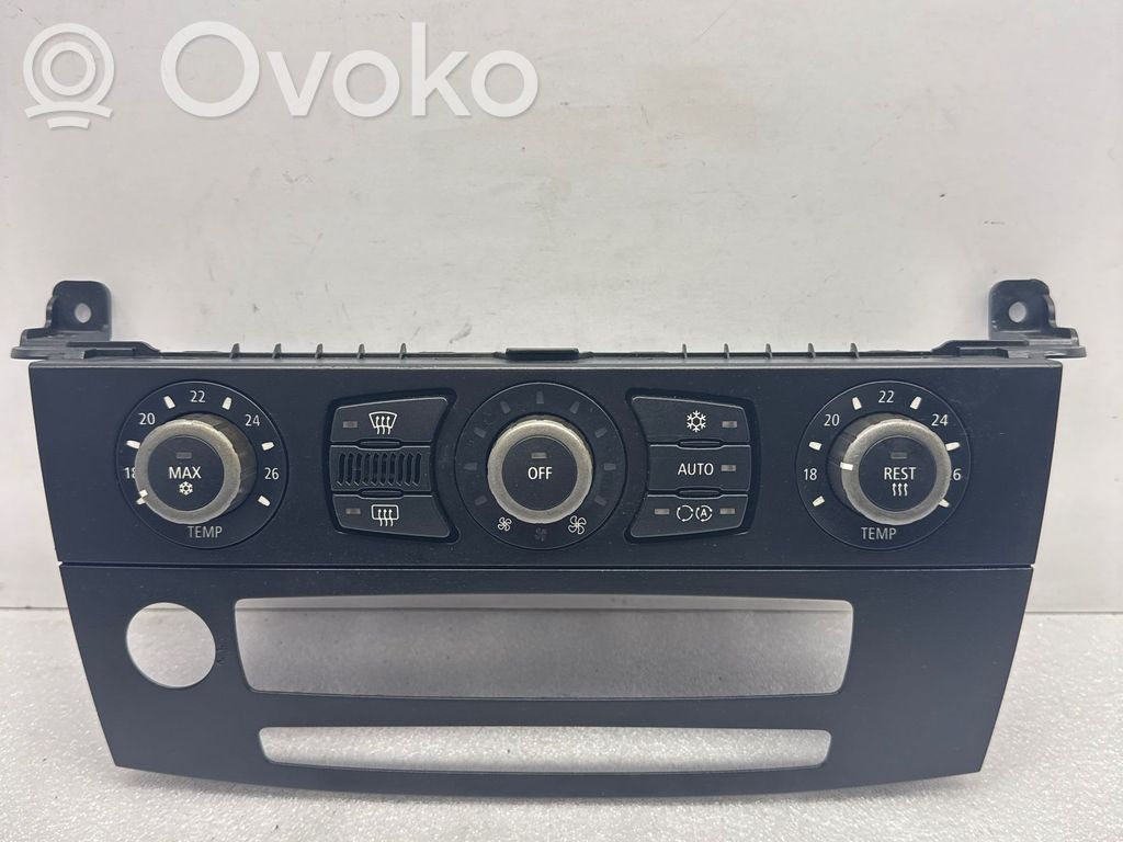 BMW 5 E60 E61 Climate control unit 