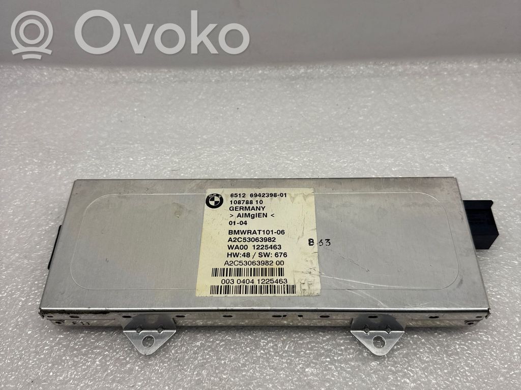 BMW 7 E65 E66 Antenna control unit 
