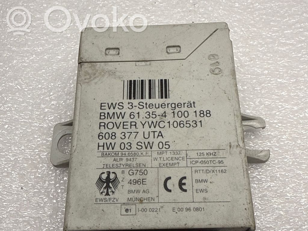 BMW 5 E39 Immobilizer control unit/module 