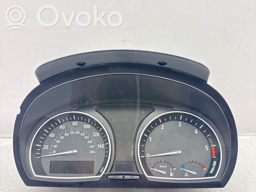 BMW X3 E83 Speedometer (instrument cluster) 