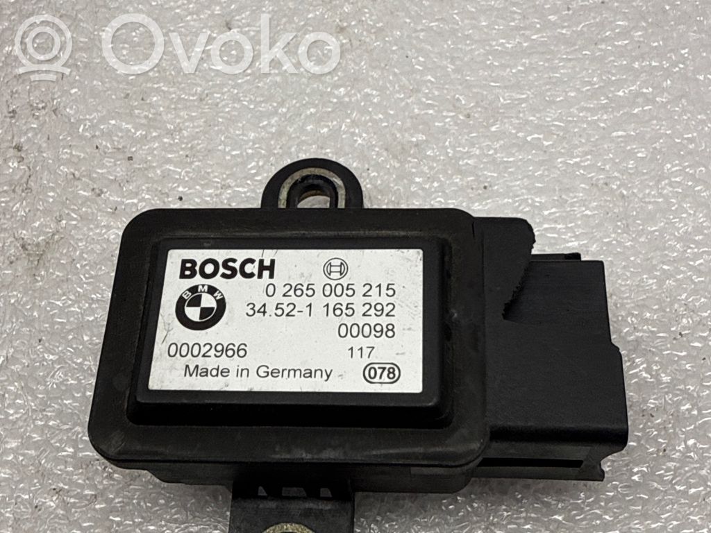 BMW X5 E53 ESP acceleration yaw rate sensor 