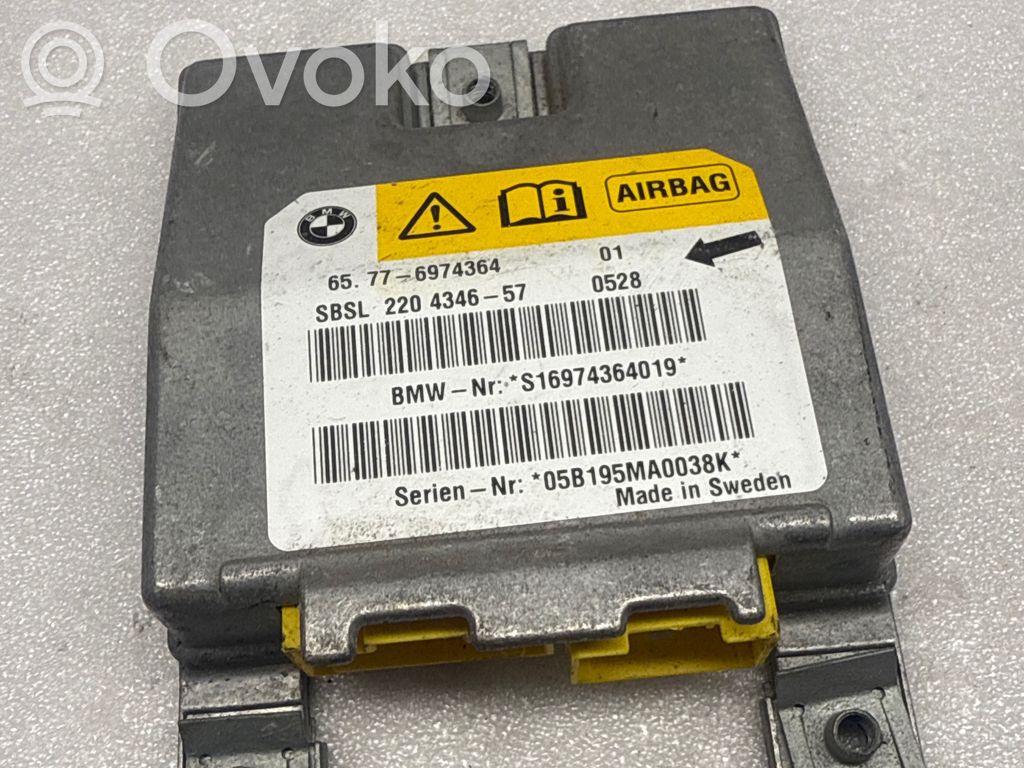 BMW 5 E60 E61 Airbag control unit/module 
