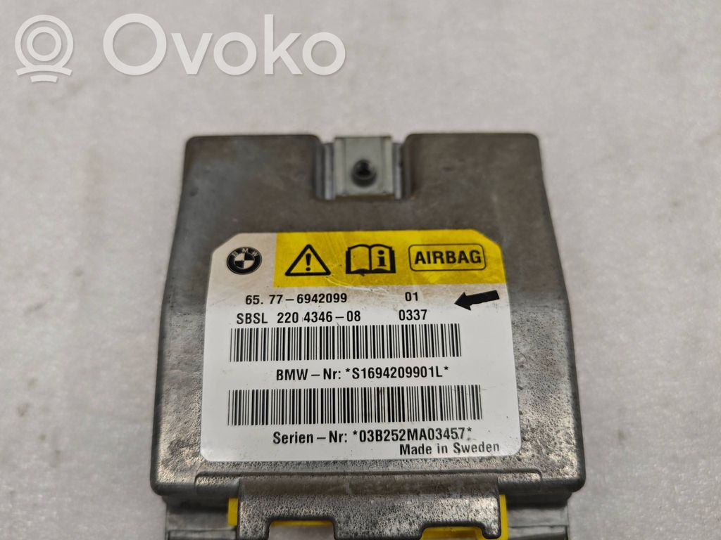 BMW 5 E60 E61 Airbag control unit/module 