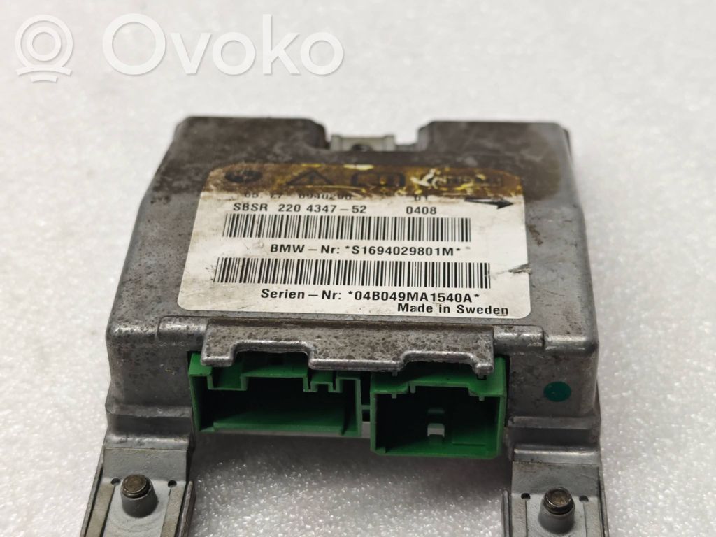 BMW 5 E60 E61 Module de contrôle airbag 