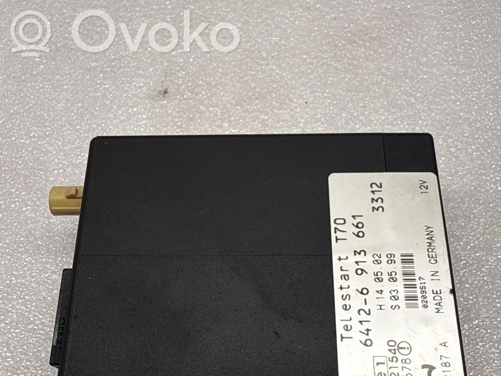 BMW 5 E39 Auxiliary heating control unit/module 
