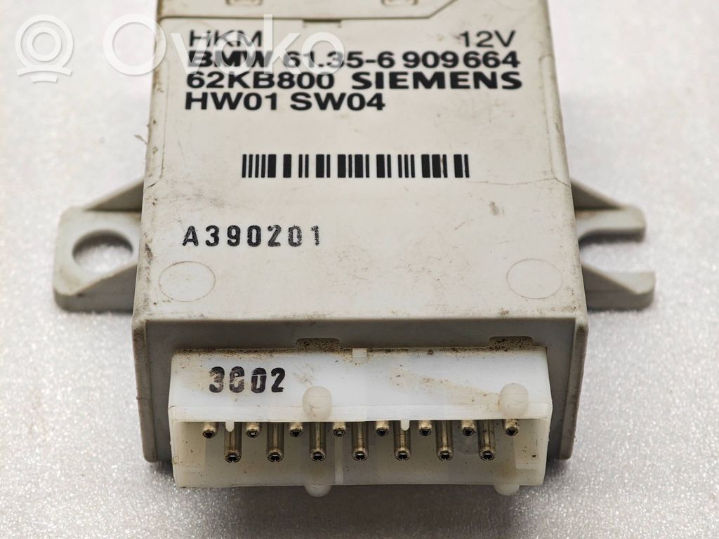 BMW 5 E39 Tailgate/trunk control unit/module 