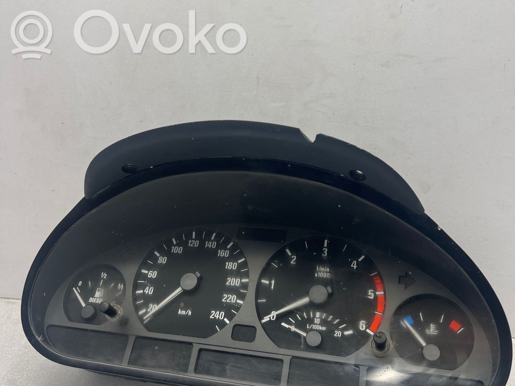 BMW 3 E46 Speedometer (instrument cluster) 