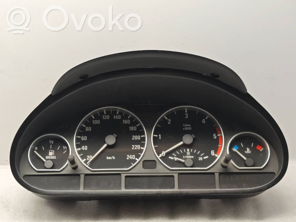 BMW 3 E46 Speedometer (instrument cluster) 