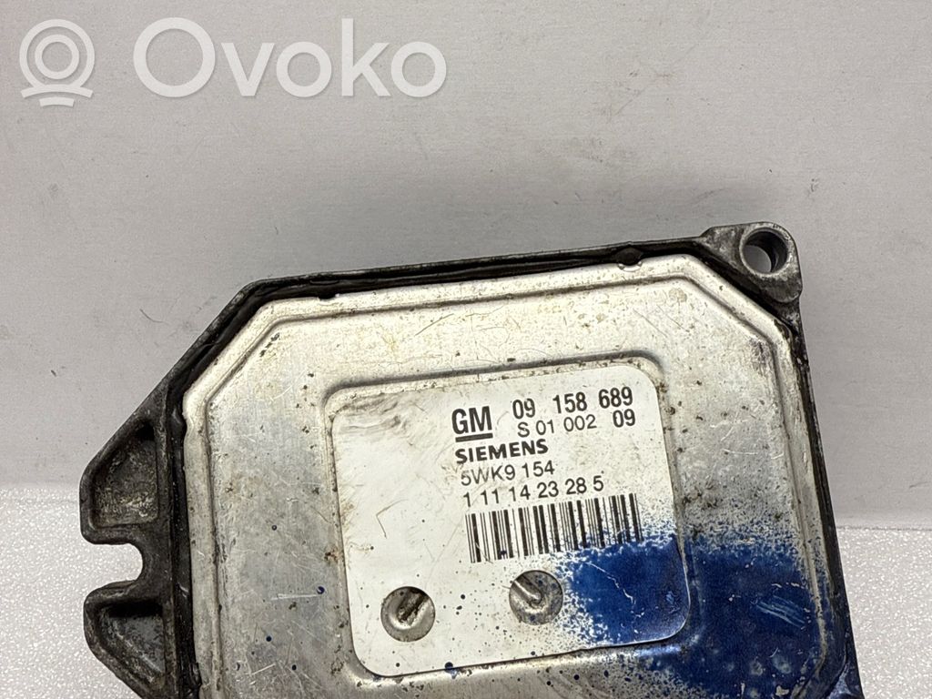 Opel Zafira A Komputer / Sterownik ECU silnika 