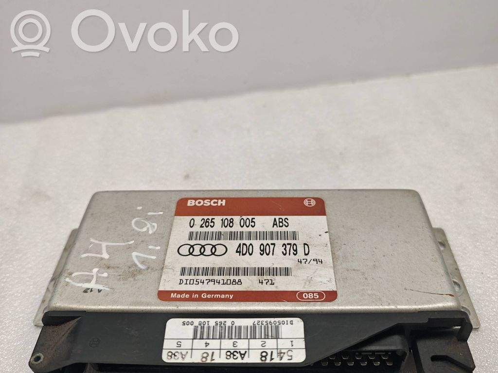 ABS control unit/module   4D0907379D,108005,1794108