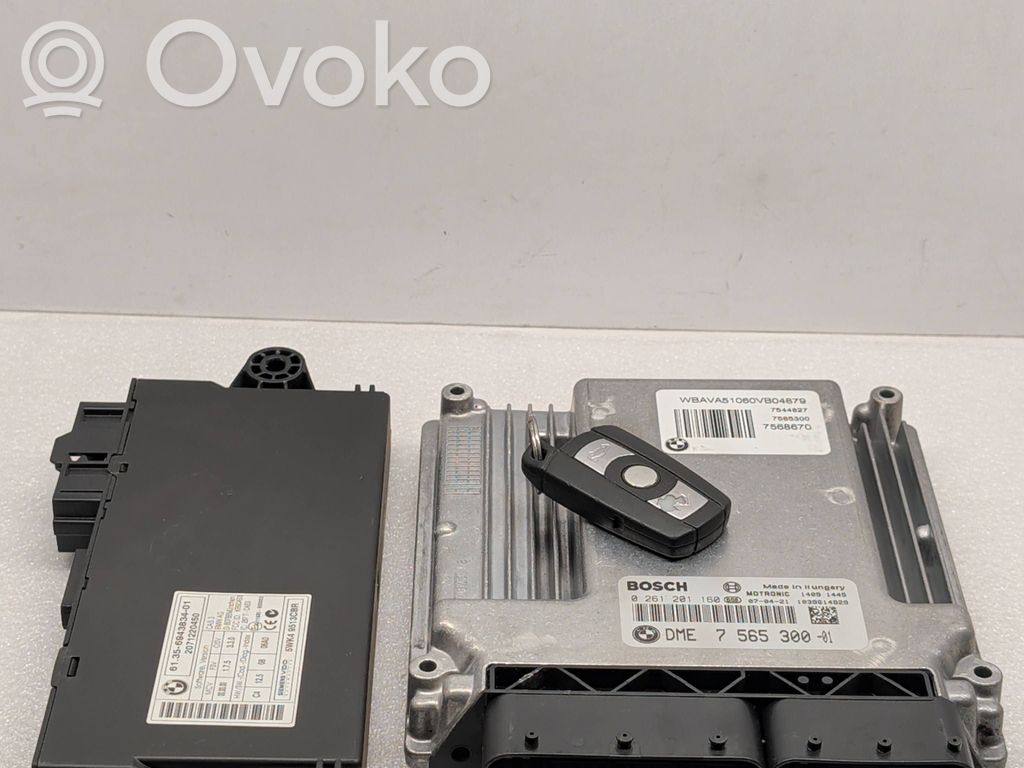 Engine ECU kit and lock set   7565300,0261201160