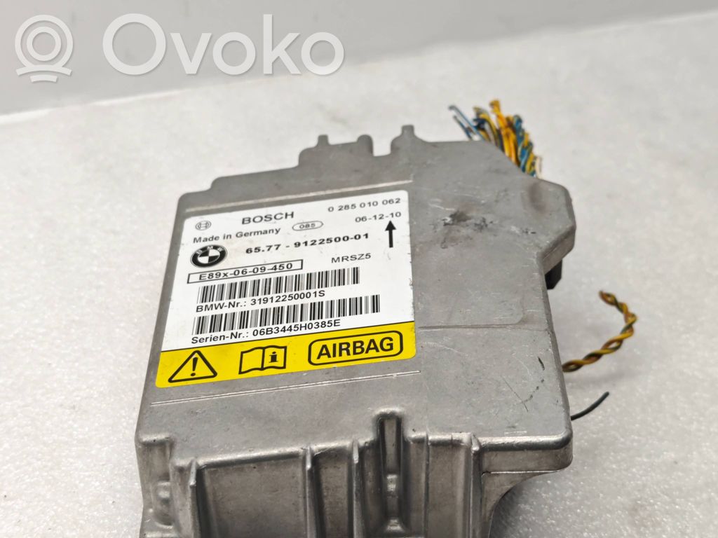 Airbagsteuergerät   9122500,0285010062,31912250001S,E9X0609450