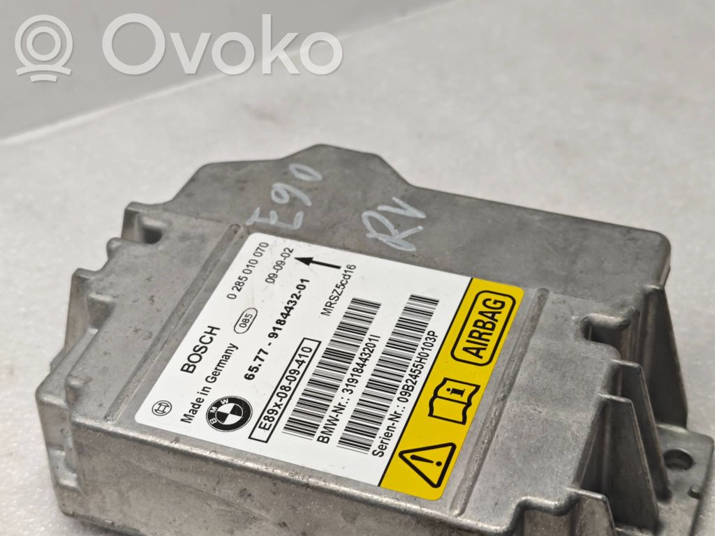 Centralina/modulo airbag   9184432,0285010,31918443201I