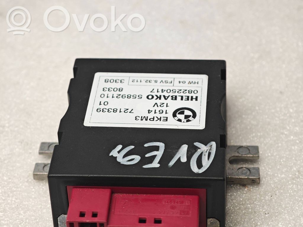 Unité de commande / module de pompe à carburant   7218339,55892110,082250417
