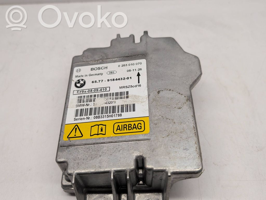Airbag control unit/module   9184432,0285010070,MRSZ5CG16