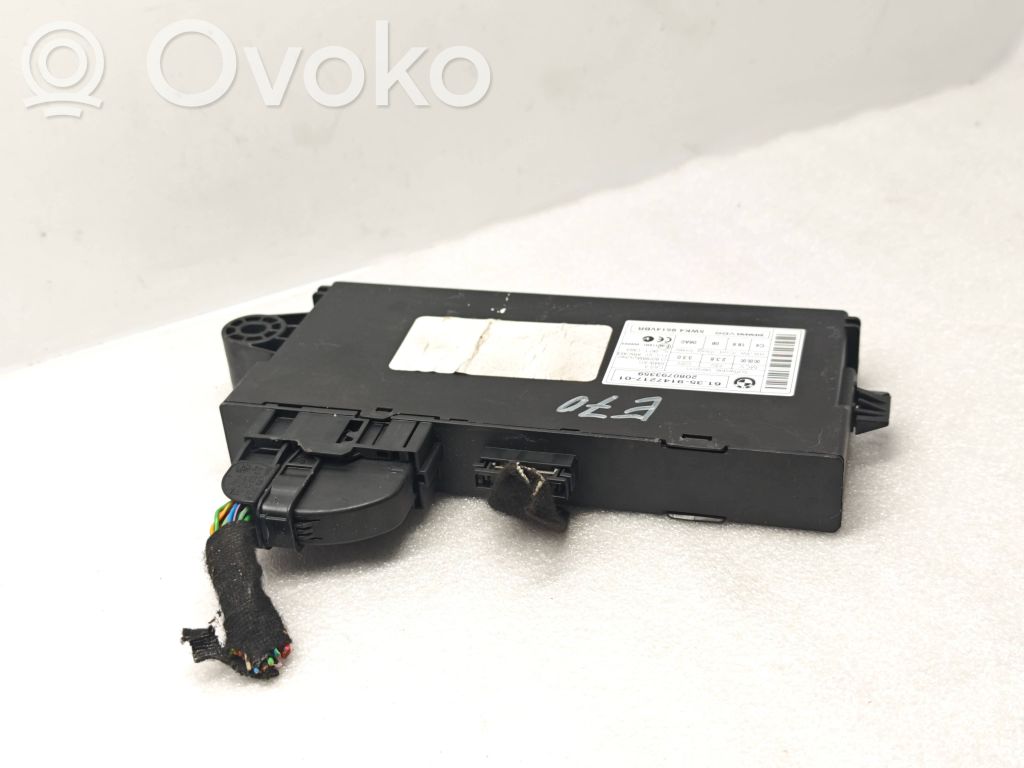 BMW X5 E70 Unidad de control/módulo del CAS 