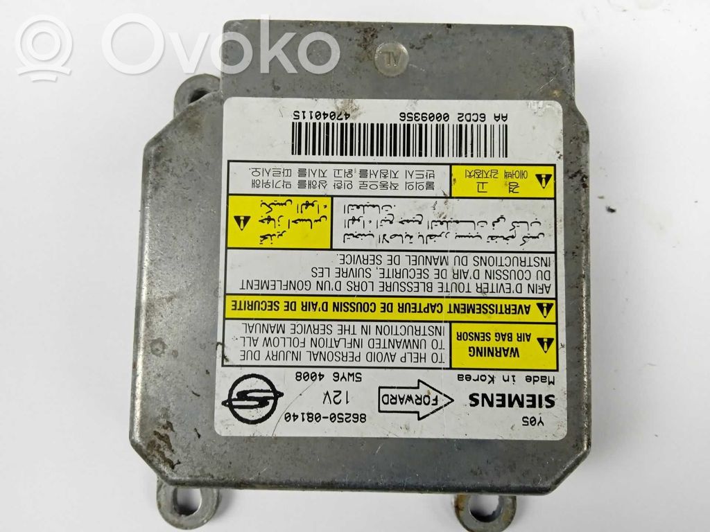 SsangYong Rexton Unitate/modul de comandă airbaguri 