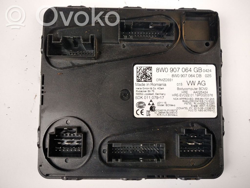 Other control units/modules   8W0907064GB,8W0907064DB