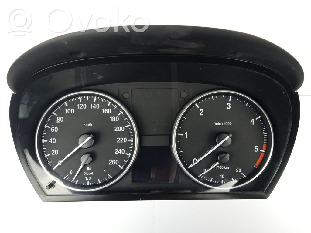 BMW 3 E90 E91 Nopeusmittari (mittaristo) 