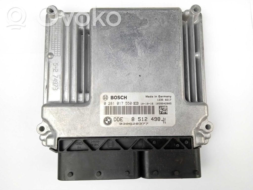 Unidad de control/módulo del motor   0281017550,8512498