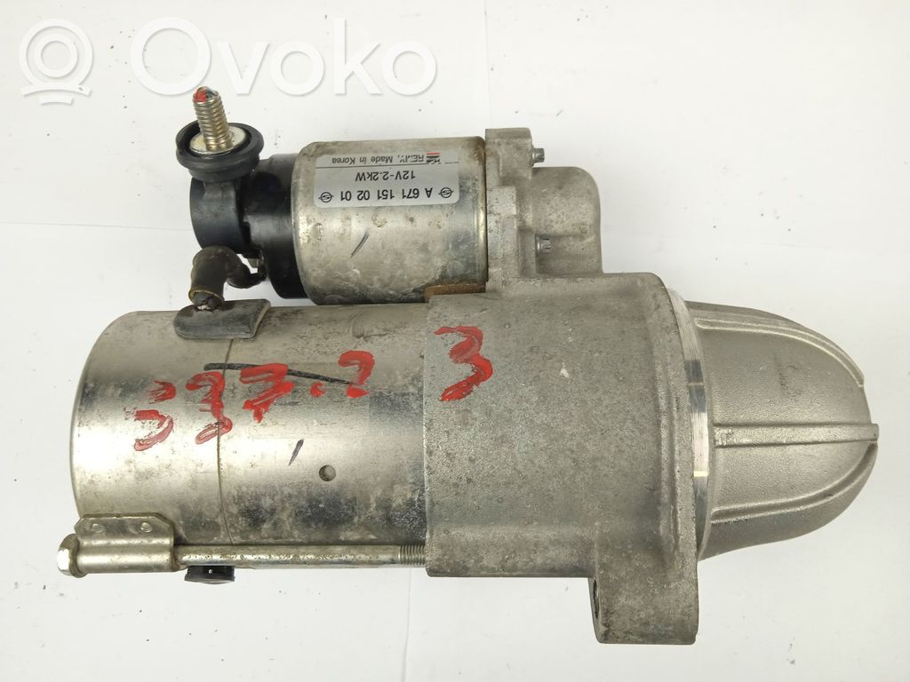 Motor de arranque   A6711510201