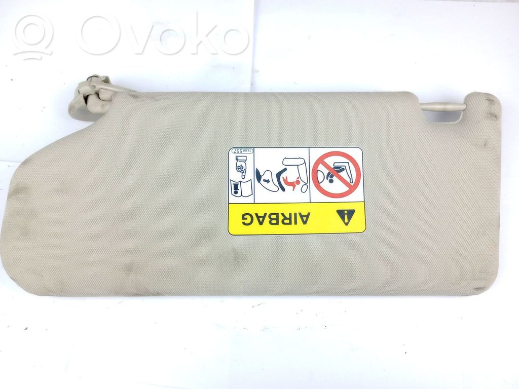 Mitsubishi Outlander Sun visor 