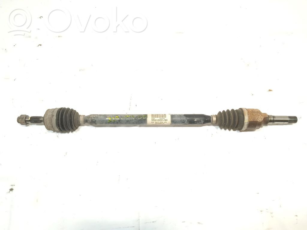 Eje de transmisión delantero   9801388780
