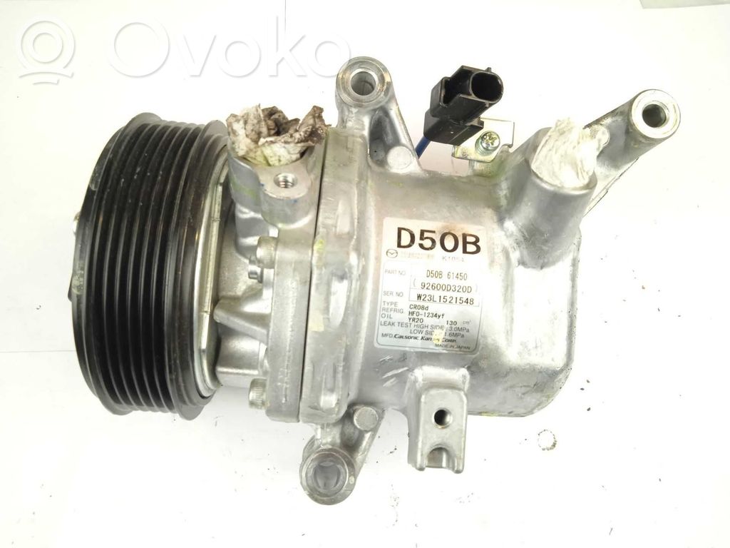 Mazda 2 Klimakompressor Pumpe 