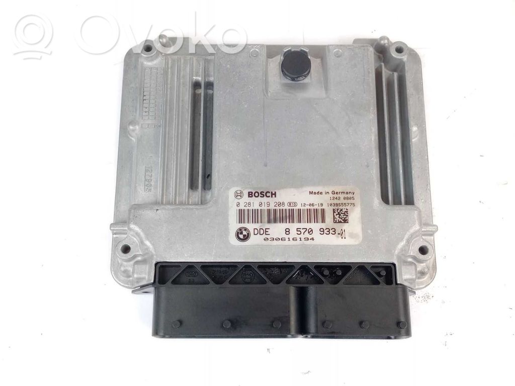 BMW 1 E82 E88 Unitate/modul de control motor 