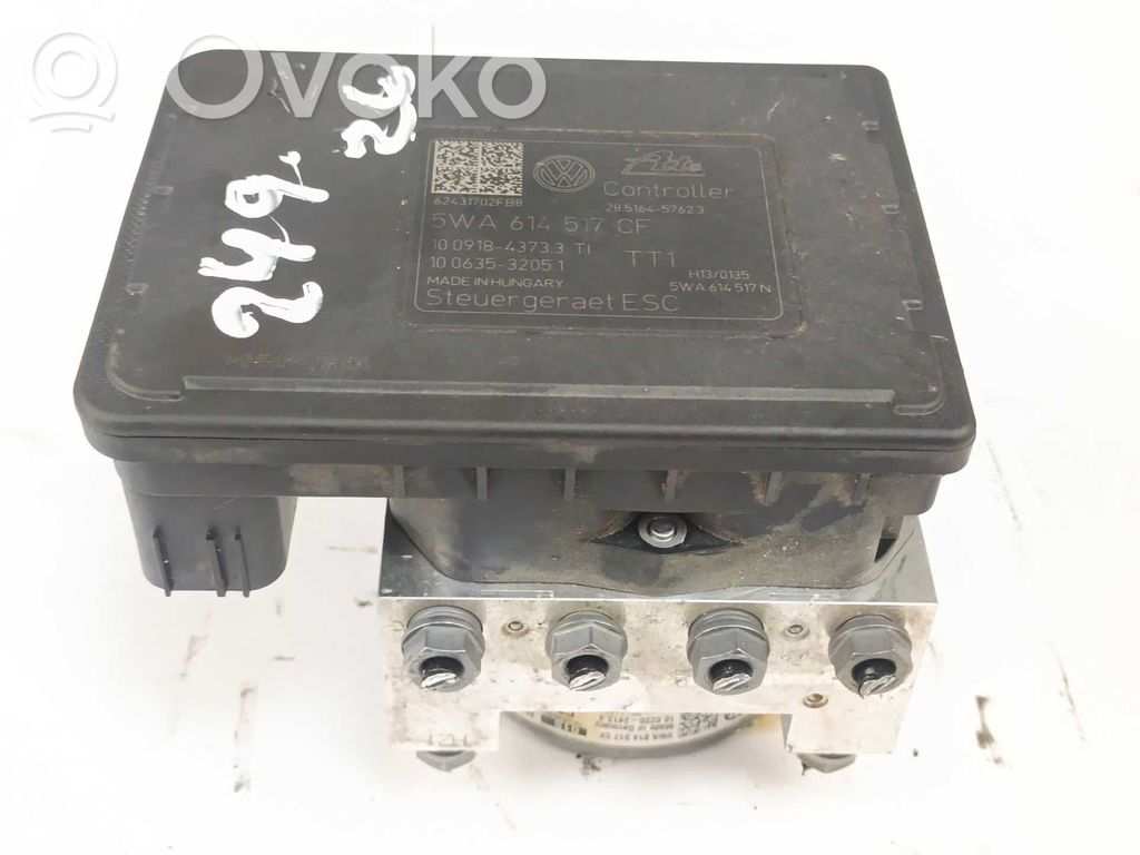 Unidad de control/módulo del ABS   5WA614517CF