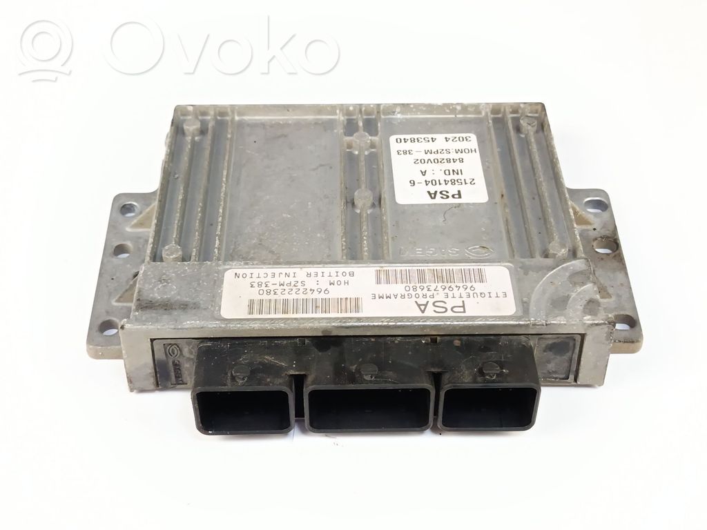 Citroen C3 Engine control unit/module 