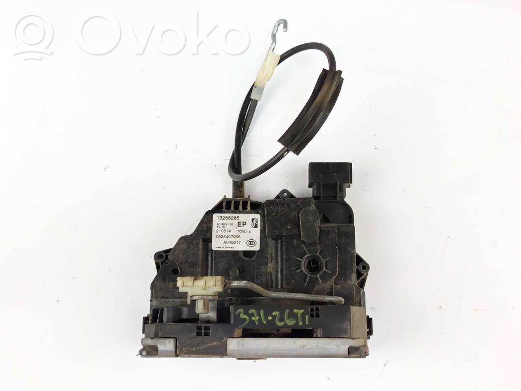 Cerradura de puerta trasera   13258265