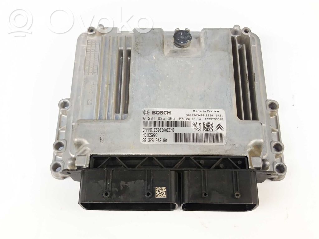 Opel Combo E Unitate/modul de control motor 