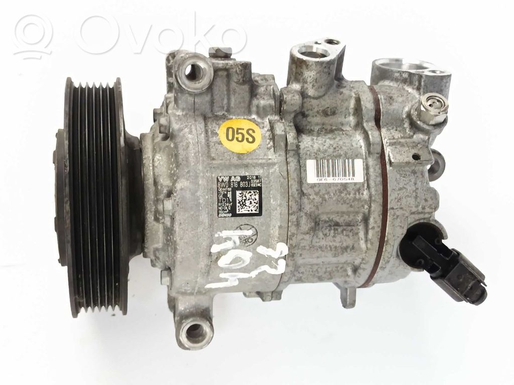 Compresor (bomba) del aire acondicionado (A/C))   8W0816803J