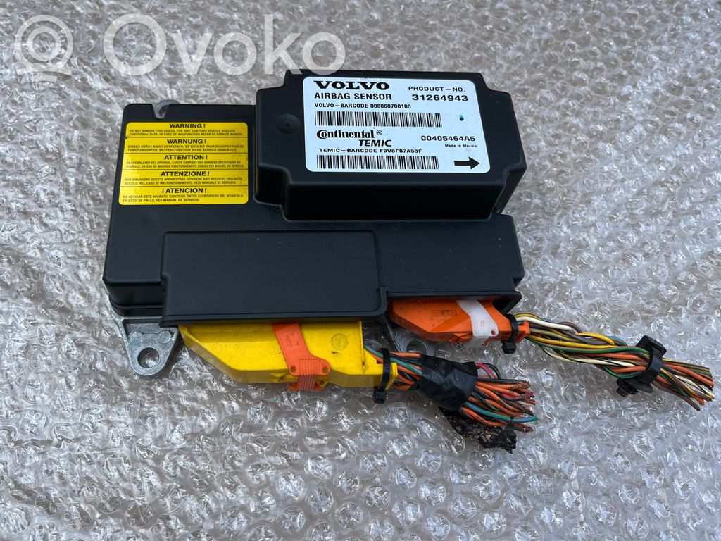 Volvo C70 Airbag control unit/module 