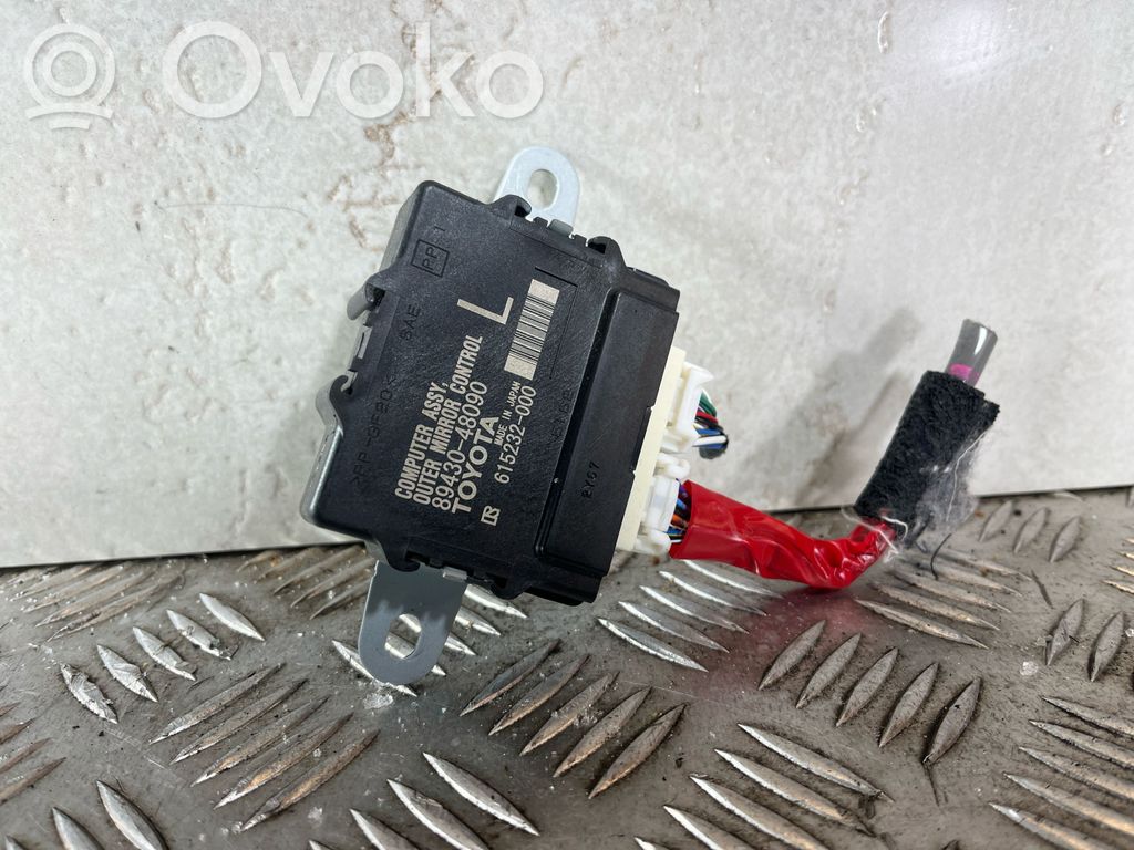 Módulo de control del espejo lateral   8943048090,615232000