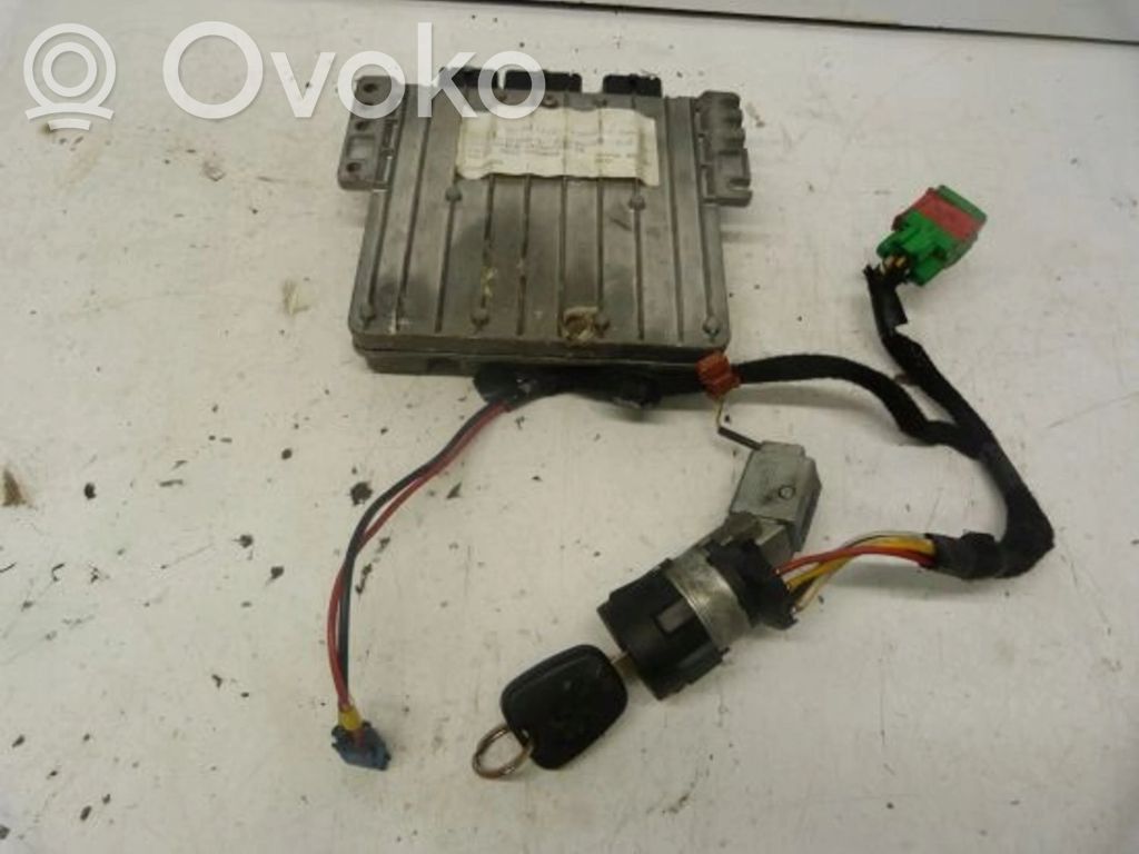 Peugeot 307 Engine ECU kit and lock set 
