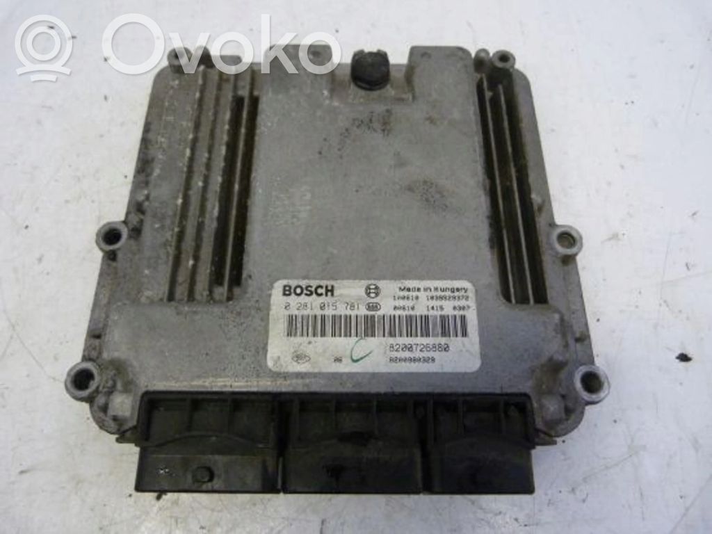Renault Laguna III Engine control unit/module 