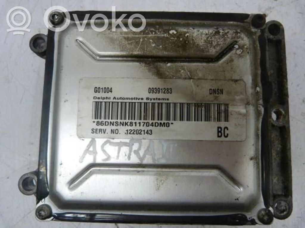 Opel Astra G Engine control unit/module 
