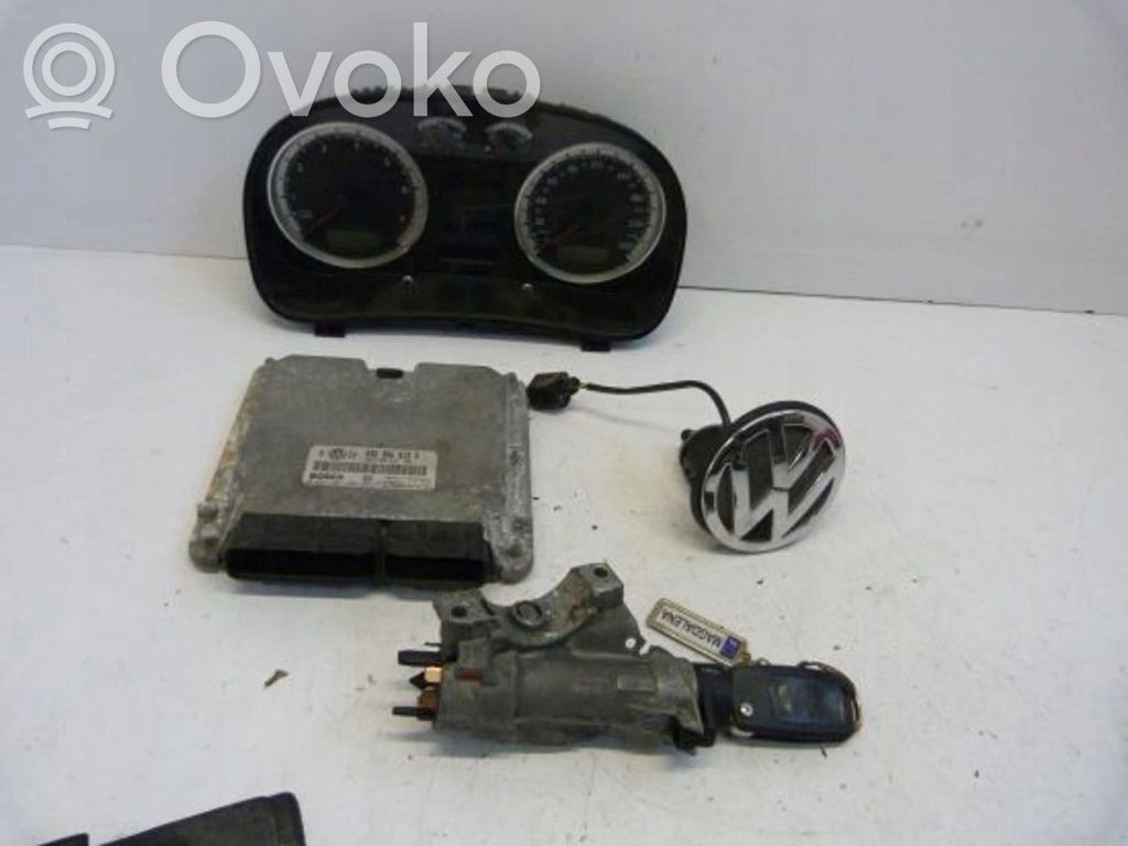 Volkswagen Bora Engine ECU kit and lock set 