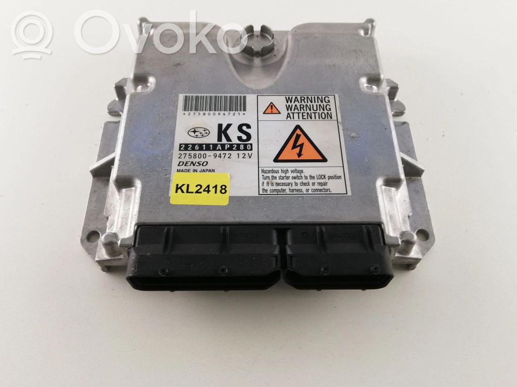 Engine control unit/module   22611AP280,KL2418