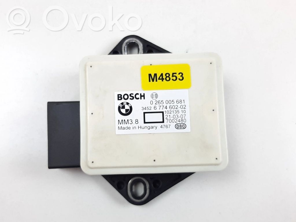 ESP Drehratensensor Querbeschleunigungssensor   6774602,M4853