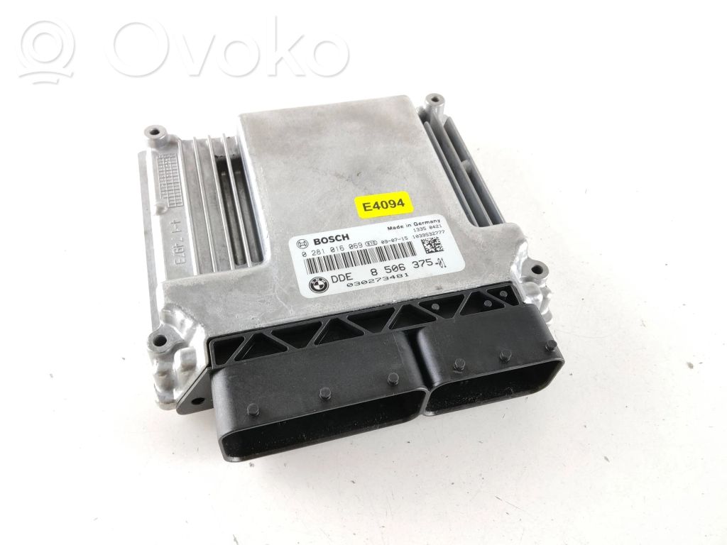 Engine control unit/module   8506375,0281016069
