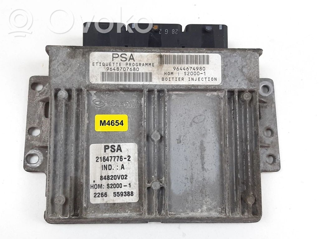 Citroen Xsara Picasso Engine control unit/module 