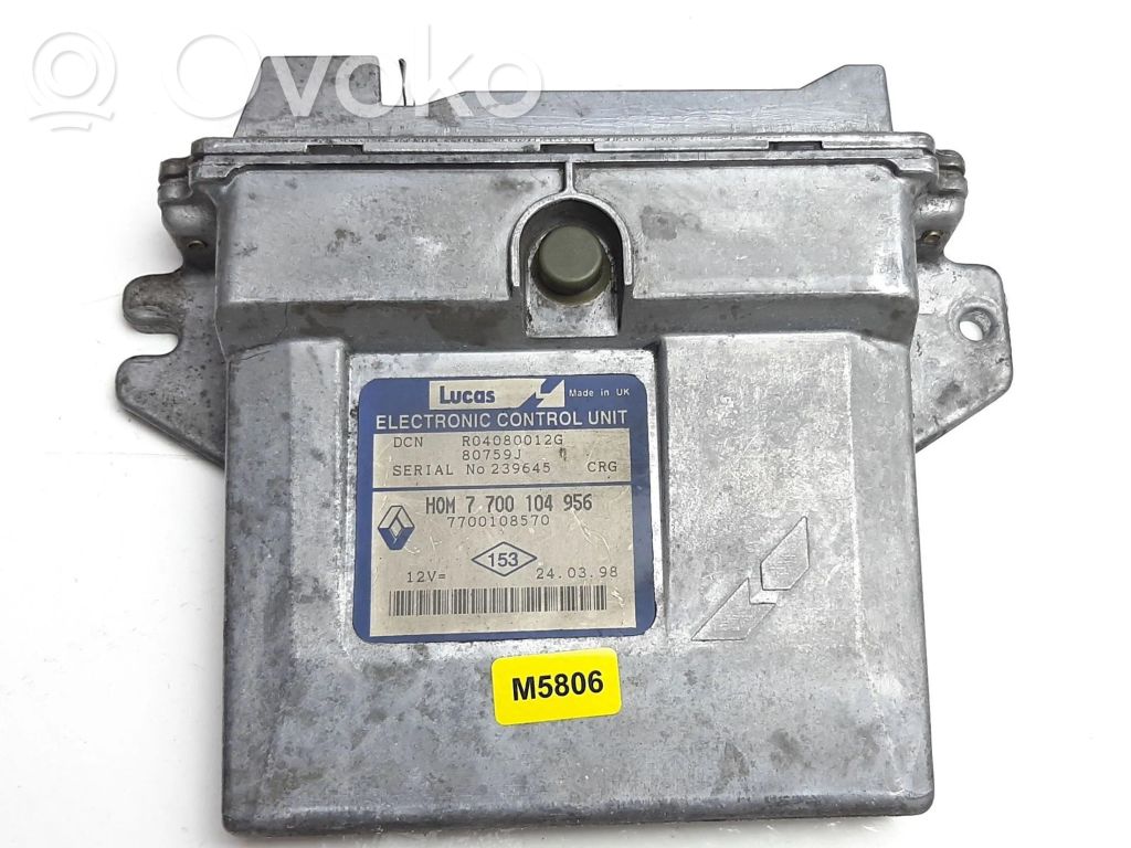 Renault Clio II Engine control unit/module 