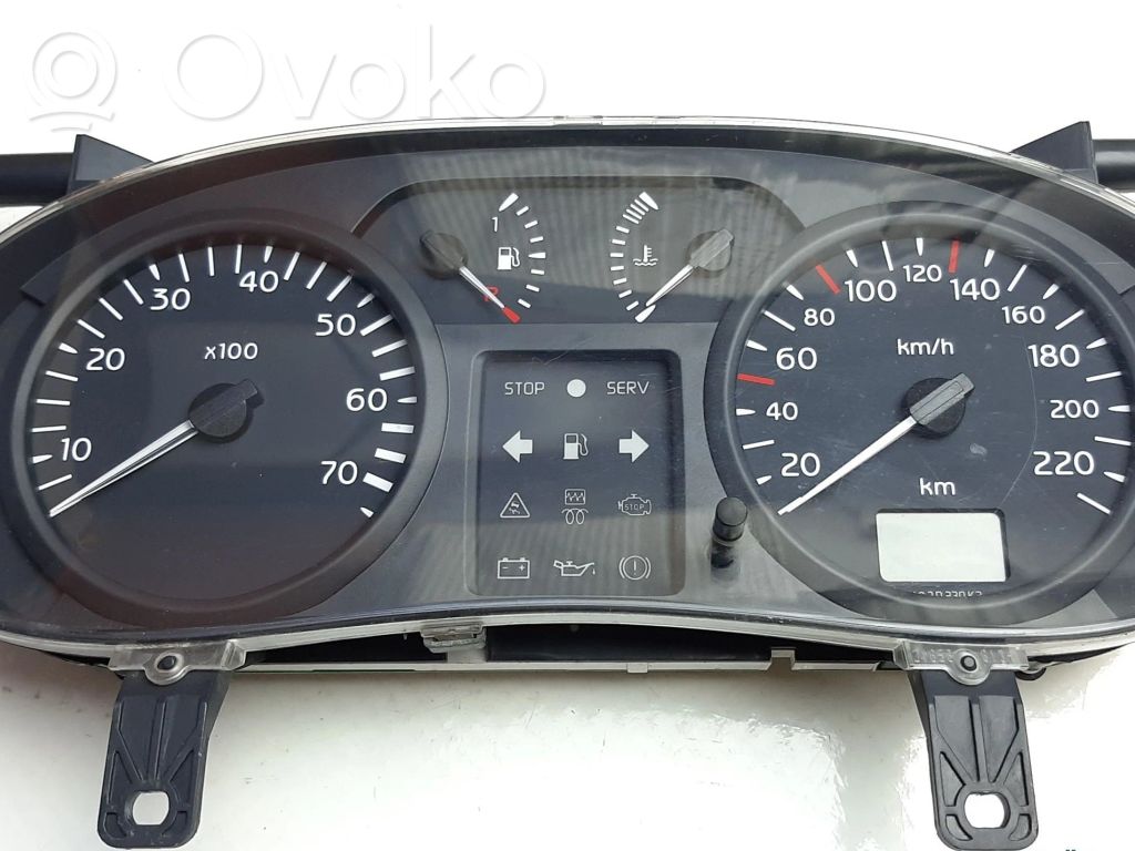 Renault Clio II Speedometer (instrument cluster) 