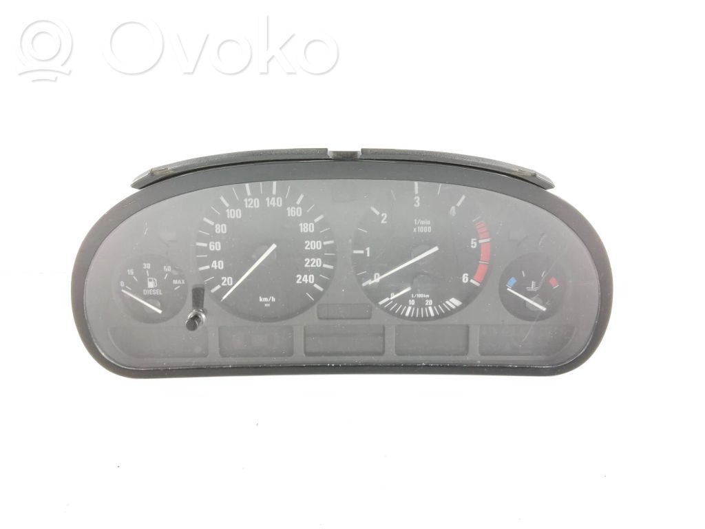 BMW 5 E39 Tachimetro (quadro strumenti) 